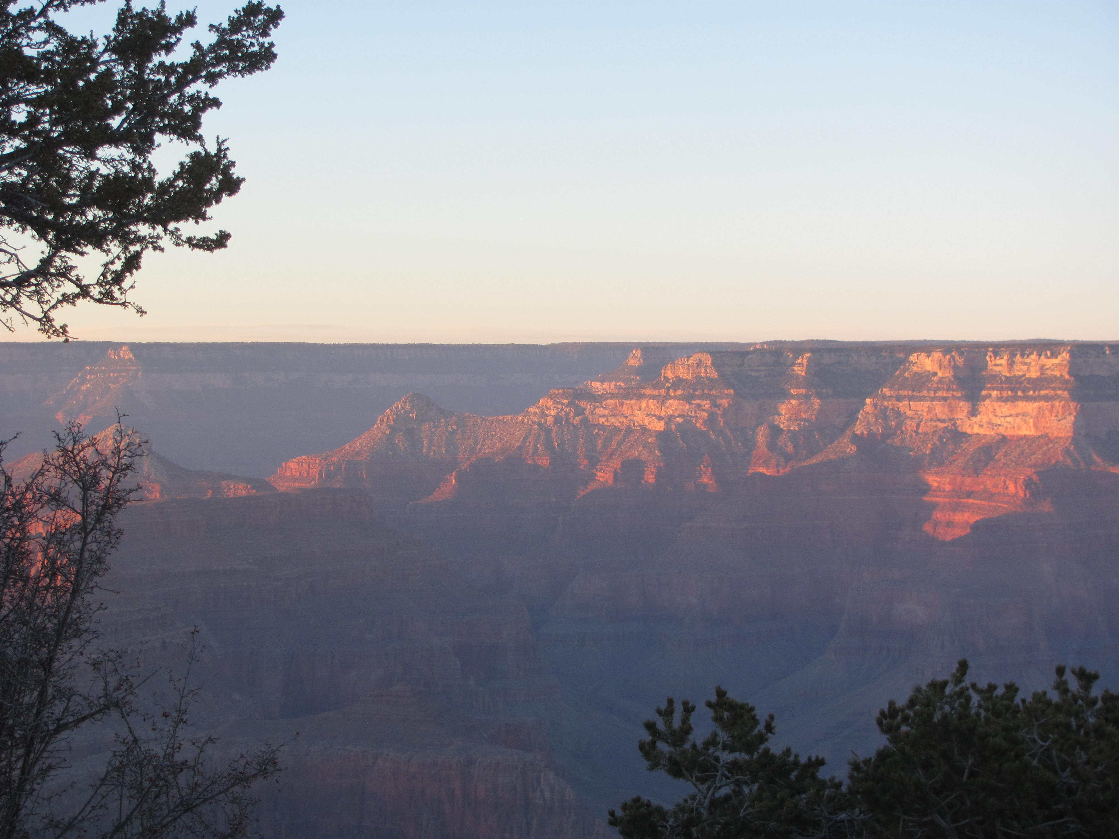 Thanksgiving Sunset at the Grand Canyon